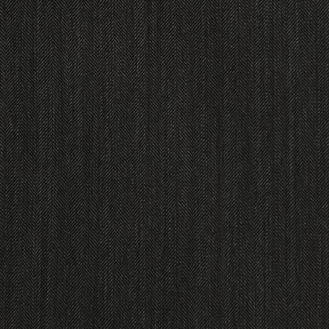 DARK GREY HERRINGBONE WOOL BLEND