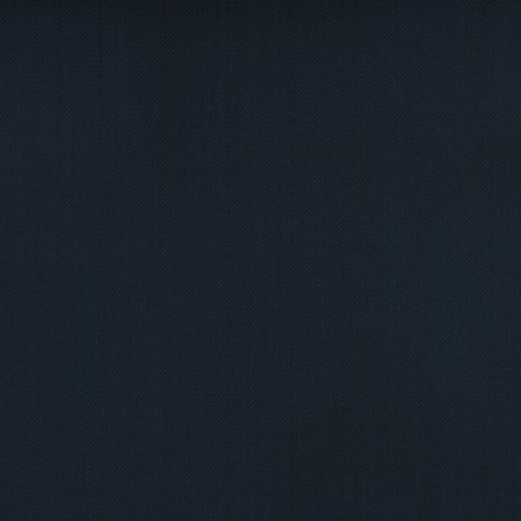 VERY DARK BLUE PINSTRIPE LARGE WOOL BLEND