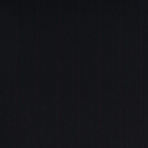 VERY DARK NAVY BLUE (MOSTLY BLACK) & PURPLE STRIPE WOOL BLEND