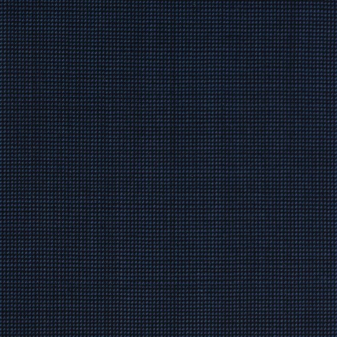 DARK BLUE PLAIN WOOL BLEND
