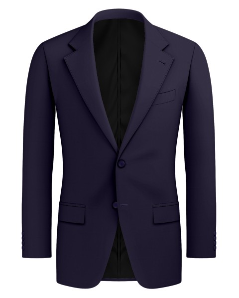 ROYAL PURPLE FRESCO WOOL BLEND Suit