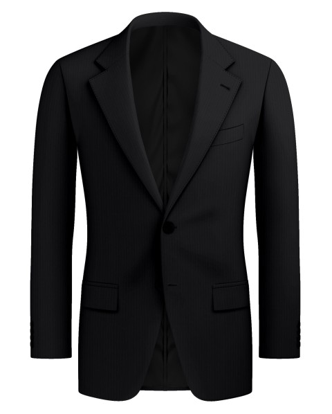 Black 59914-5 - Wool Blend Pants