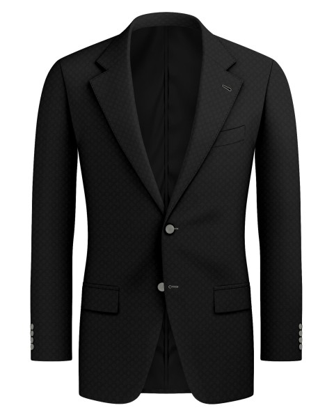 Black 59935 - Wool Blend Pants