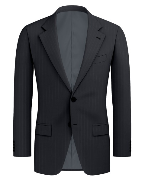 Grey 59950 - Wool Blend Suit