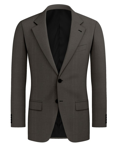 Brown 59964 - Wool Blend Pants