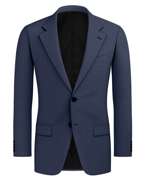 Blue 59967 - Wool Blend Suit