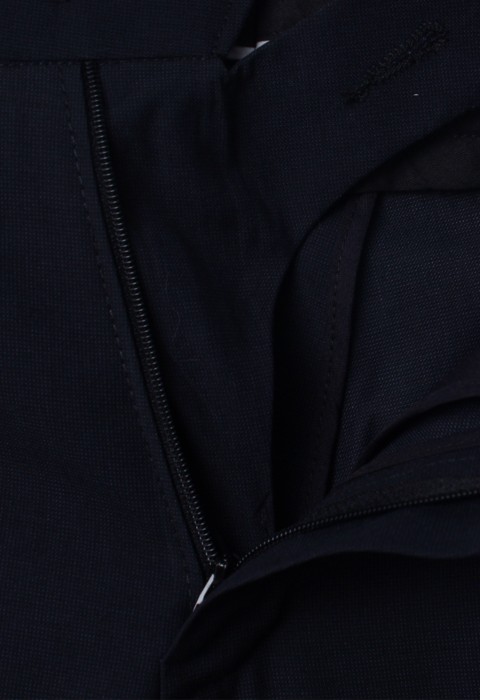 กางเกงผ้าวูล สีกลมเข้ม