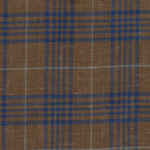 Brown 701303 - Wool Linen Suit
