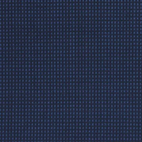 Darkcornflower Blue Textured Pants