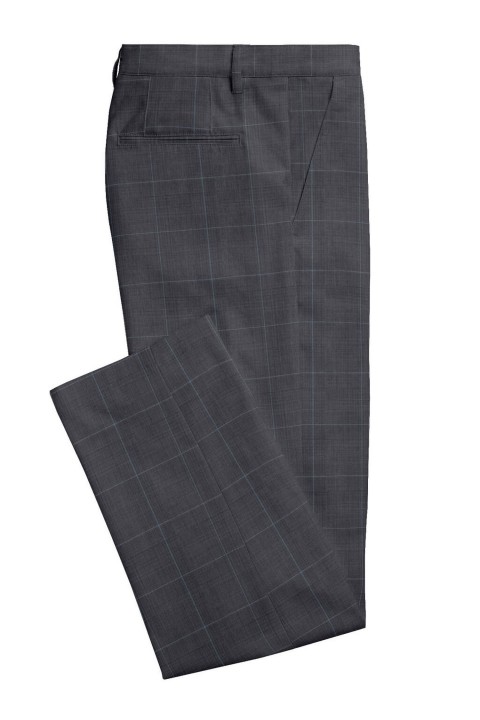 Grey 71250 - 70% Blend Wool Pants
