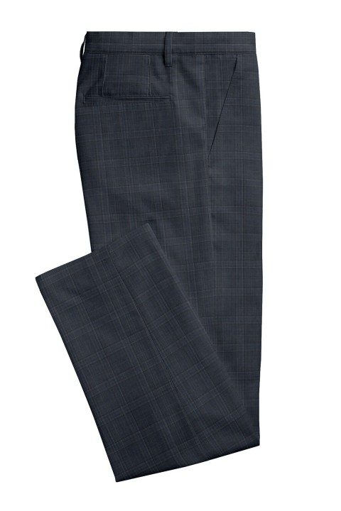 Grey 71262 - 70% Blend Wool Pants