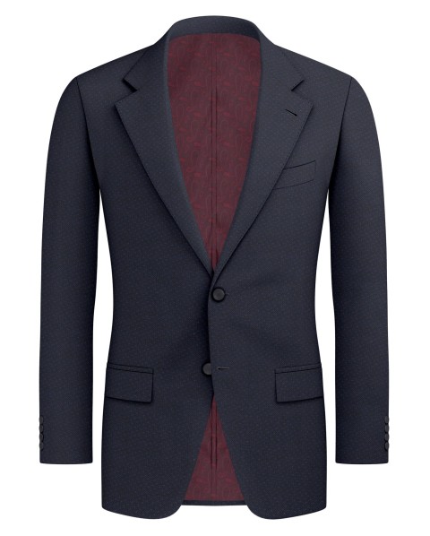 Blue 72624 - 70% Wool Suit