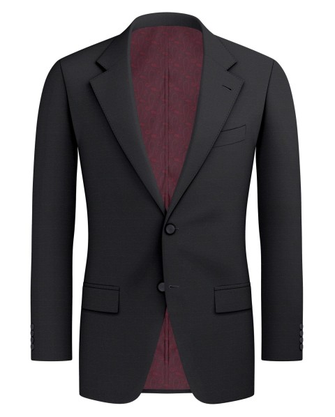 Black 72625 - 70% Wool Suit
