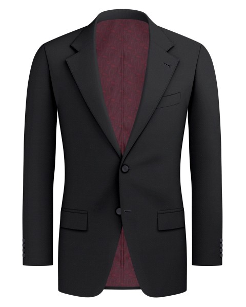 Black 72635 - 70% Wool Suit