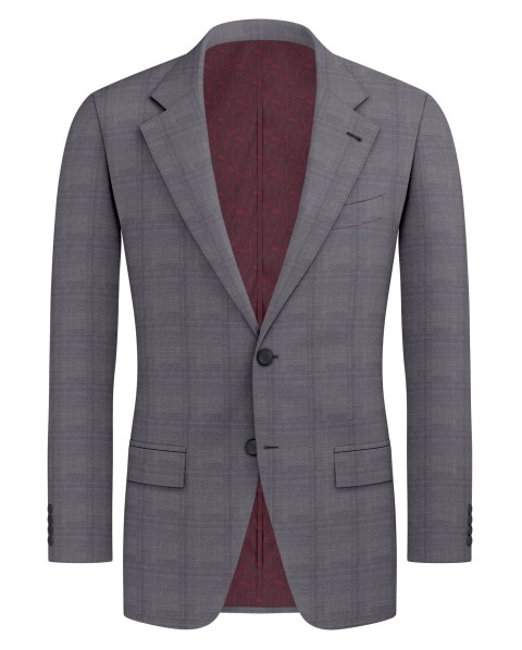 Grey 72647 - 70% Wool Pants