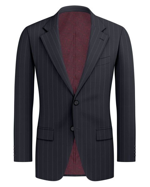 Black 72651 - 70% Wool Pants