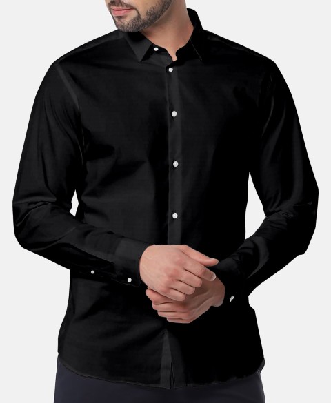 Grey 756120-7 - Pure Cotton Shirts