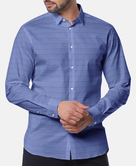 Blue 756150 - Pure Cotton Shirts