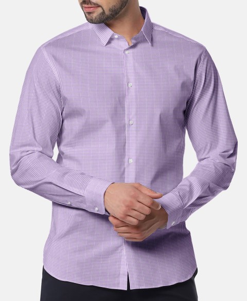 Purple 756156 - Pure Cotton Shirts