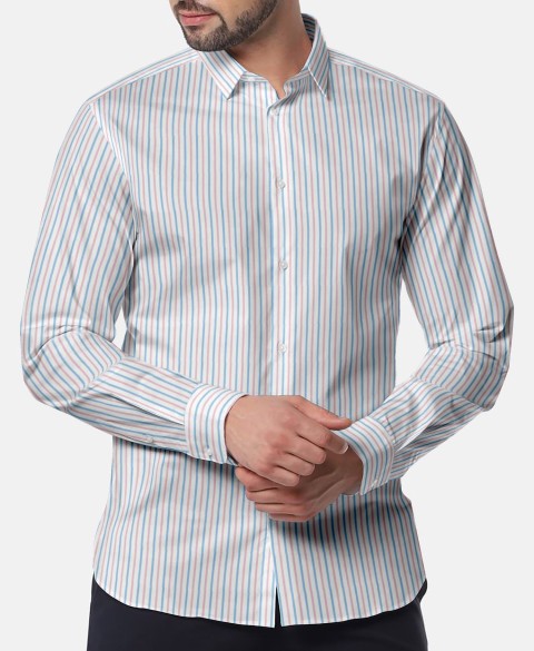 Light blue 756180 - Pure Cotton Shirts
