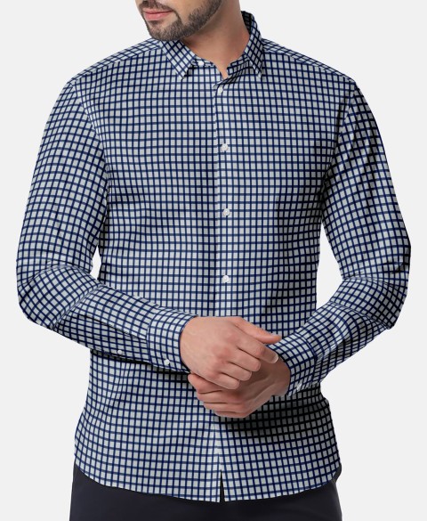 Blue 756222 - Pure Cotton Shirts