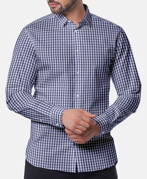 Blue 756238 - Pure Cotton Shirts