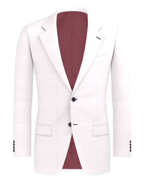 White CT999-1 - Reflex Cotton Stretch Suit