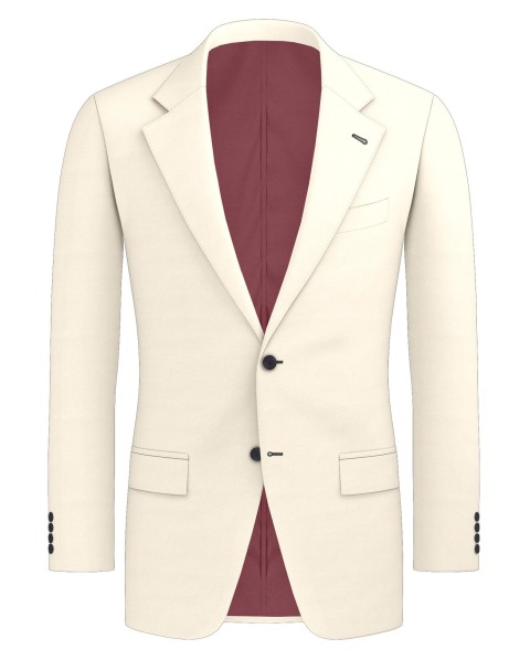 Cream CT999-20 - Reflex Cotton Stretch Suit