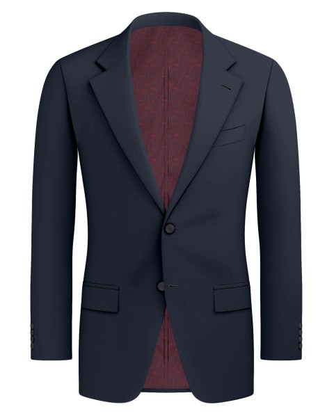 Blue GS247701-17 - GS Blend Wool Suit