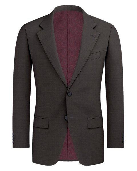 Brown GS247701-29 - GS Blend Wool Suit