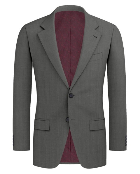 Grey GS247701-36 - GS Blend Wool Suit