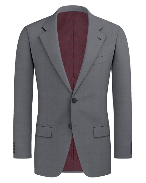 Grey GS247701-48 - GS Blend Wool Suit