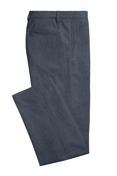 Grey LH260-21 - Pure Linen Pants