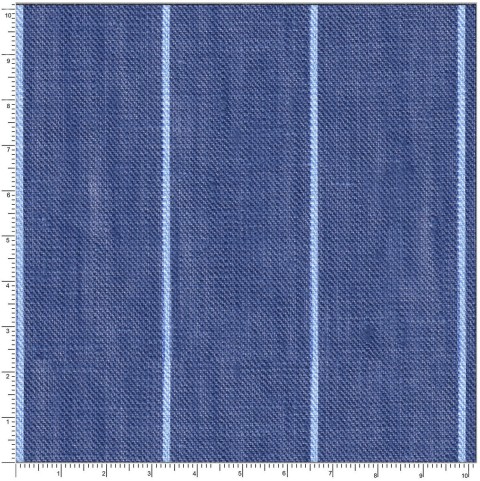 Blue LH262-2 - Pure Linen Suit