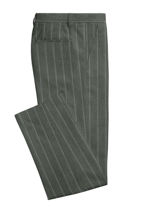 Green LH262-4 - Pure Linen Pants