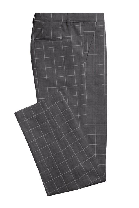 Grey LH265-4 - Pure Linen Suit