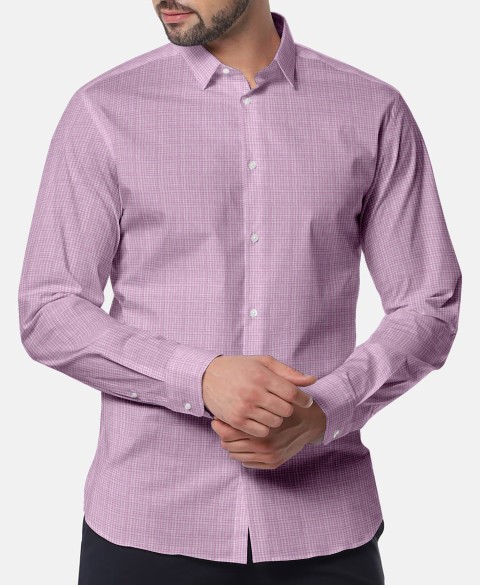 Pink LH3101-64 - Pure Linen Shirts