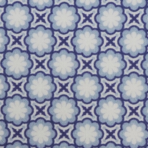 Blue PRT2303 - 100% cotton printed shirts