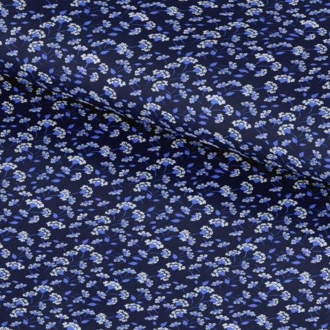 Blue PRT2306 - 100% cotton printed shirts