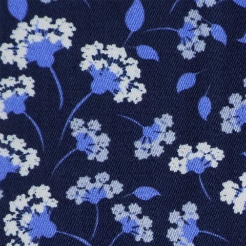 Blue PRT2306 - 100% cotton printed shirts