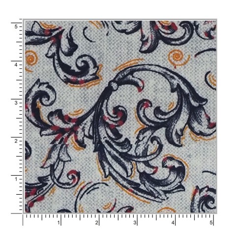 Blue PRT2314 - 100% cotton printed shirts