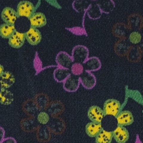 Blue PRT2316 - 100% cotton printed shirts