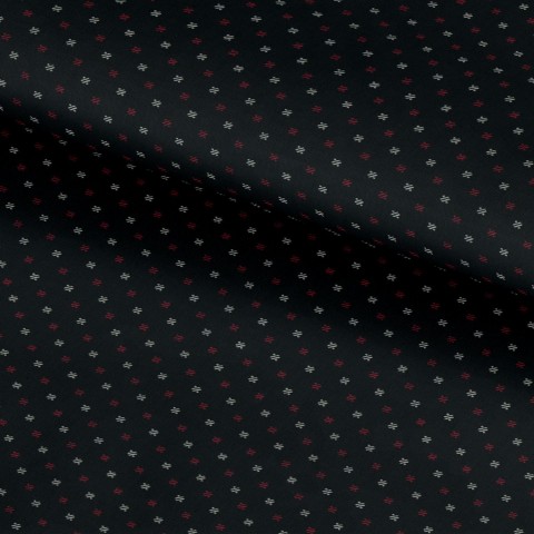 Black PRT2319 - 100% cotton printed shirts