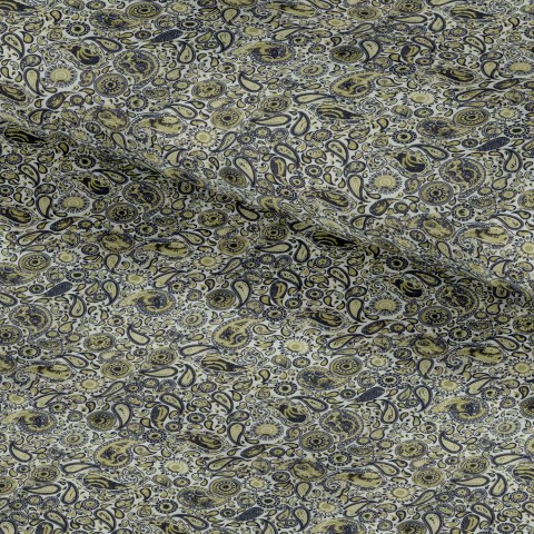 Yellow PRT2322 - 100% cotton printed shirts