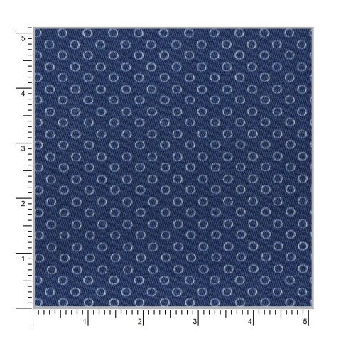 Blue PRT2332 - 100% cotton printed shirts