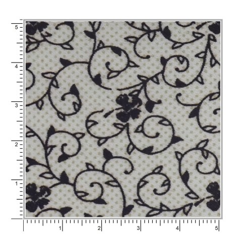 Cream PRT2335 - 100% cotton printed shirts