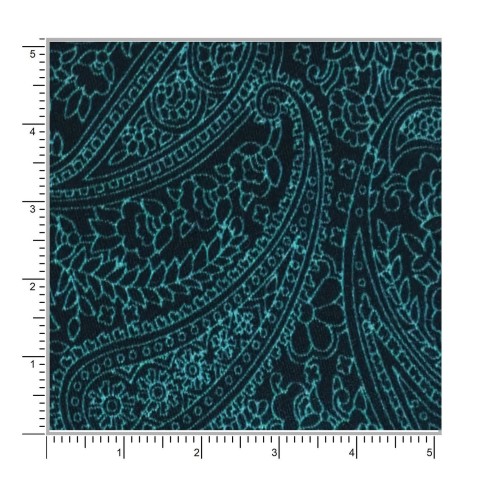 Blue PRT2337 - 100% cotton printed shirts