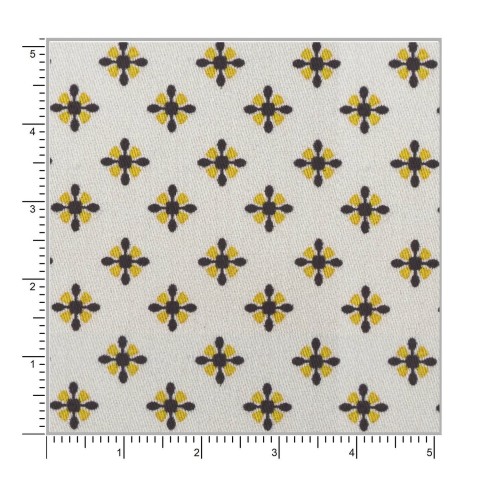 Yellow PRT2339 - 100% cotton printed shirts