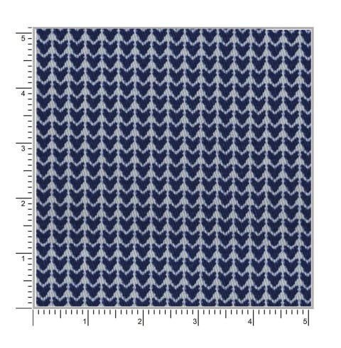 Blue PRT2340 - 100% cotton printed shirts