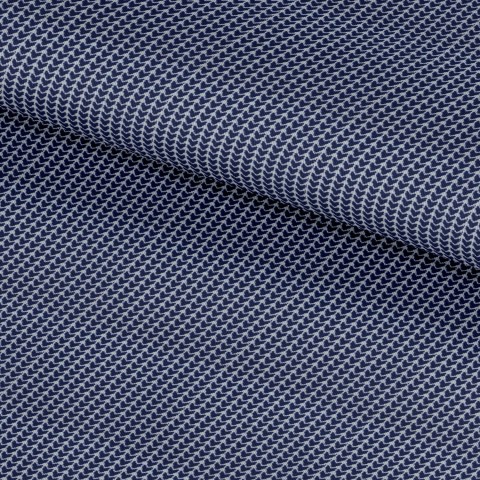 Blue PRT2340 - 100% cotton printed shirts